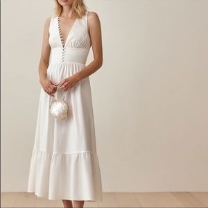 *💖Thank You Sale* Reformation Jovi Dress - White